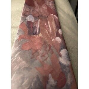 Vintage Wembley Abstract Neck Tie Pink/tan